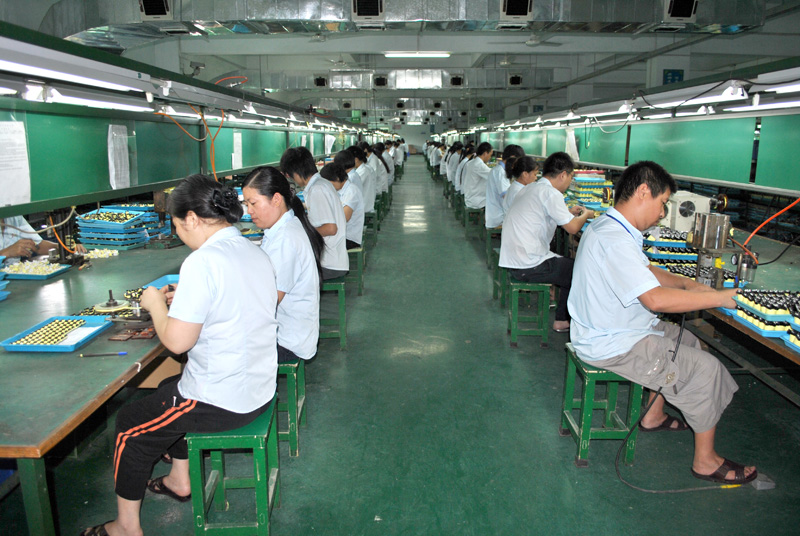 生產(chǎn)車間一角